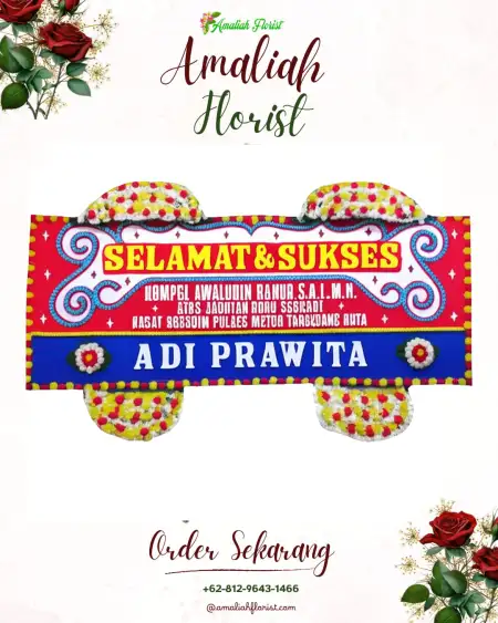 Papan Bunga Ucapan Selamat Kedungmenjangan